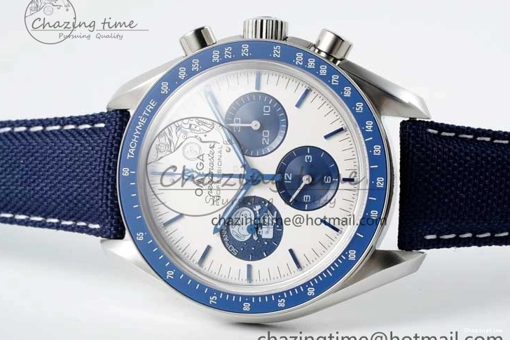 0816 QuickDry Speedmaster Professional “Silver Snoopy Award” 50th Anniversary GSF 1:1 Best Edition A7750(Mod) 7863